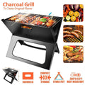 Parrilla Plegable Portátil Camping Acero Inoxidable Senderismo Viaje Pesca Aire Libre Picnic