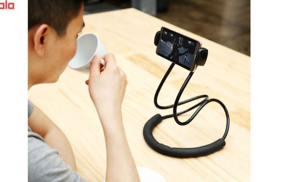 Soporte para Celular Multiuso Cuello Escritorio Dormítorio Películas Series Videos
