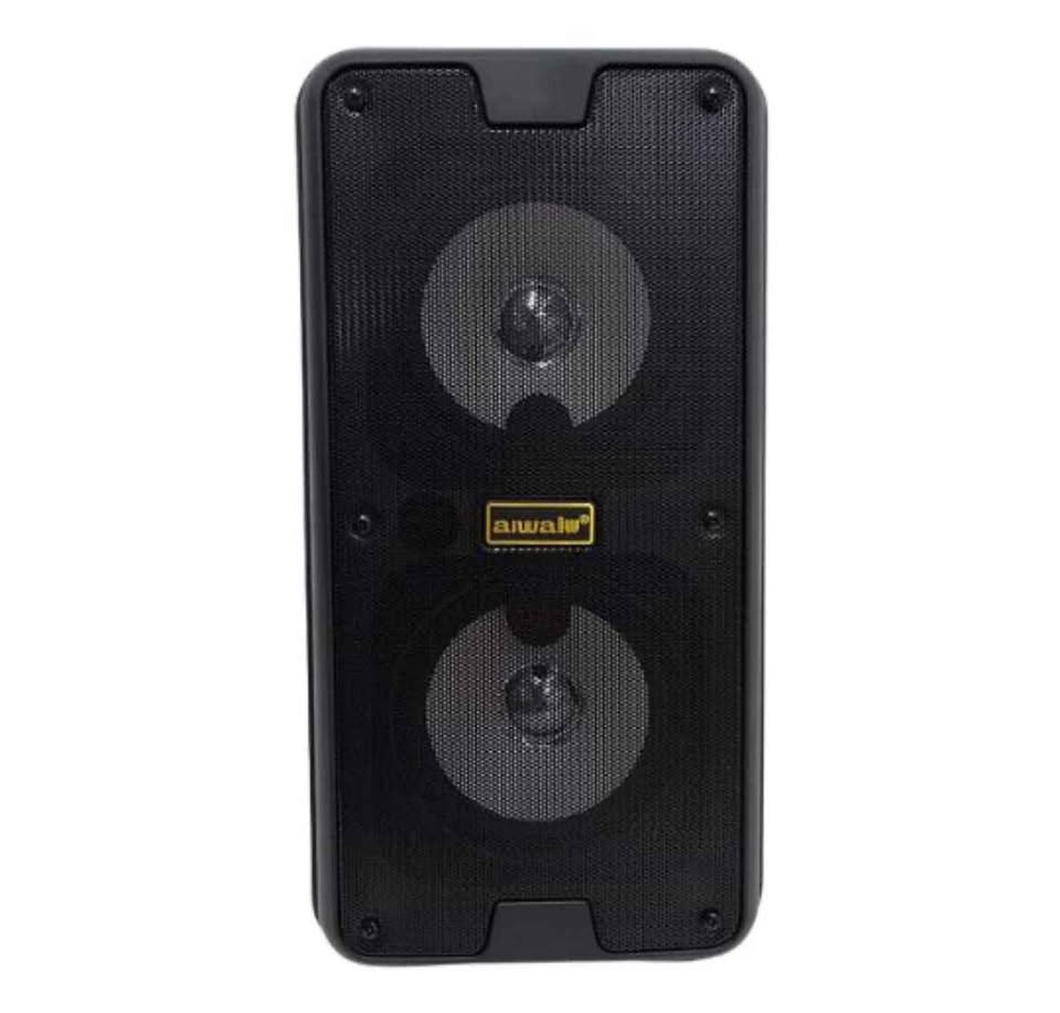 Parlante Altavoz Recargable Kimiso Luces LED Multifuncional Bluetooth Radio USB MicroSD