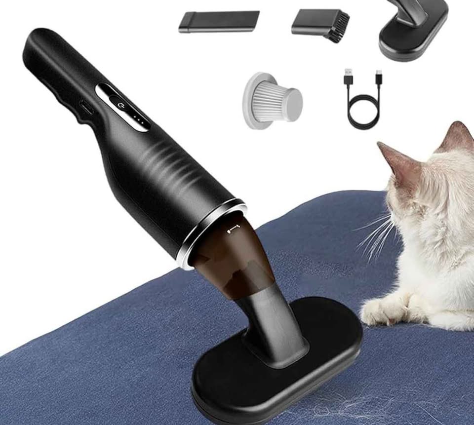 Aspiradora Portátil Recargable USB 80w Multifuncional Auto Casa Carro Vehiculo Sofa Alfombra