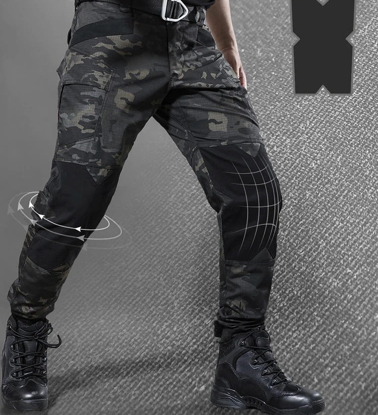 Pantalón táctico militar policial invierno impermeable senderismo