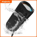 Parlante Altavoz Impermeable Tubular Portátil Recargable Bluetooth USB Fiesta Amigos
