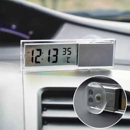 Termómetro Reloj Digital Multiuso para Auto Carro Camioneta Vehículo Temperatura Hora