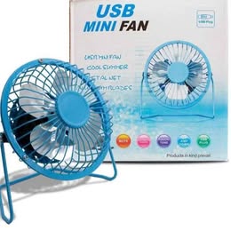 Mini Ventilador USB  Multiuso Calor Sol Frescura Secador Relajando Laptop  Auto Trabajo  PC