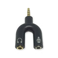 Adaptador Adaptador de Audio Separador De Señal Micrófono Y Audífono