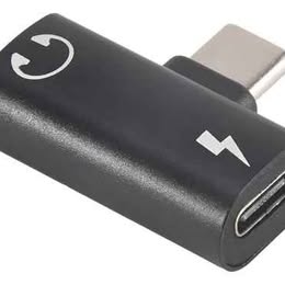 Adaptador Extensión USB Doble Tipo C  Multifuncional Convertidor  Cargador Celular Audio