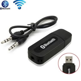 Adaptador Convertidor Bluetooth para Auto Carro Radio Parlante Música  Equipo de Sonido Minicomponen