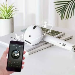 Parlante Altavoz Bluetooth USB Música Recargable en Forma de Audífono Regalo Decoración