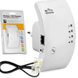 Repetidor de Señal Wifi Inalámbrico 300Mbps Internet Oficina Hogar Estudio Trabajo Laptop Computador