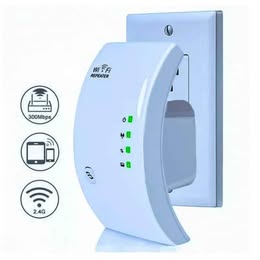 Repetidor de Señal Wifi Inalámbrico 300Mbps Internet Oficina Hogar Estudio Trabajo Laptop Computador