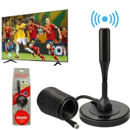 Antena Digital para TV HD Canales Abiertos Televisión LCD Smart HDTV