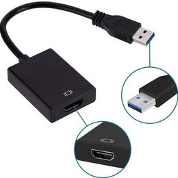 Adaptador Convertidor USB a HDMI Multiuso Laptop TV Computadora PC Pantalla Trabajo Películas Series