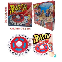 Juego de Mesa Basta Amigos Familia Fiesta Agilidad Mental Vocabulario Reuniones Celebraciones