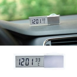 Termómetro Reloj Digital Multiuso para Auto Carro Camioneta Vehículo Temperatura Hora