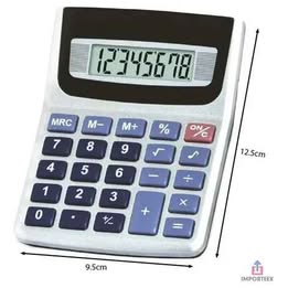 Calculadora Electrónica Digital Portátil Escritorio Oficina Negocio