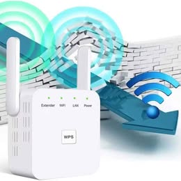 Repetidor de Señal Wifi Inalámbrico RompeMuros Internet Oficina Hogar Estudio Trabajo Laptop Compu