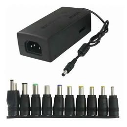 Cargador Universal Portátil para Laptop Computadora 12v-24v 120w con 9 Conectores Multifuncionales