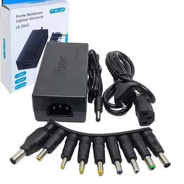 Cargador Universal Portátil para Laptop Computadora 12v-24v 120w con 9 Conectores Multifuncionales