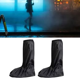 Cobertor Protector Impermeable PVC Caña Alta para Zapatos de  Lluvia, Antideslizante, Botas 40cm
