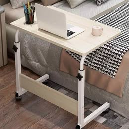 Mesa Escritorio para Laptop Computadora Pc Portátil en Forma C Cama Altura Ajustable Trabajo  Sala