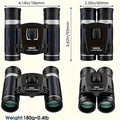 Binoculares Prismáticos Largavista HD Portátil Telescopico Senderismo Viaje Treking Camping 10x