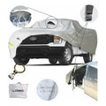 COBERTOR IMPERMEABLE AFELPADO  AUTO CAMIONETA CARRO VEHICULO XXL 550x200x150cm SOL LLUVIA INVIERN