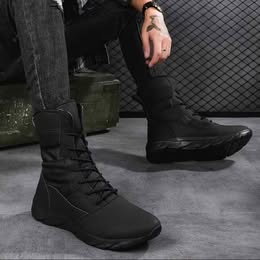 Botas Tácticas Multipropósito Antideslizante  Trabajo Seguridad Camping  Treking Senderismo SWAT