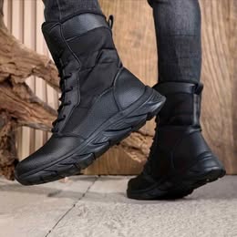 Botas Tácticas Multipropósito Antideslizante Seguridad Guardia Camping Treking Senderismo Invierno