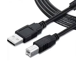 Cable Universal USB a USB.A Impresora Audio Oficina Trabajo Estudio Computadora PC Laptop Sonido