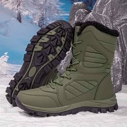 Botas Tácticas Multipropósito Antideslizante Militar Verdes Camping Treking Senderismo Invierno