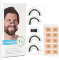 Set Tiras Respira mejor Delitador  Magnético Nasal Antirronquido