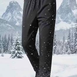 Pantalón Térmico Impermeable Afelpado  Invierno Lluvia Camping Senderismo Moto Trabajo