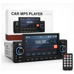 Radio Autoestereo Multimedia Bluetooth con Pantalla Mirror Car USB FM Mp5 Auto Carro Coche Camioneta