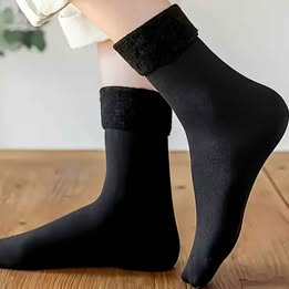 Medias Calcetines Térmicos Frío Invierno Afelpados -30° Esqui Hombre Mujer Camping Senderismo