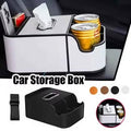 Caja de almacenamiento Organizador para Auto-Carro-Coche Reposabrazos Portavasos Servilleta Celular
