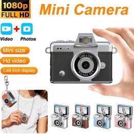 Mini Camara Digital Con Pantalla Giratoria Fotos Videos Selfies Regalo Niños Cumpleaños