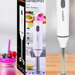 Batidora Licuadora de Mano Inmersión Multifuncional 200w Minipimer Luna Bella Bar Restaurant Cóctels