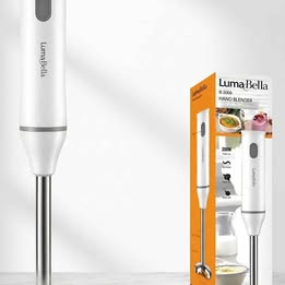 Batidora Licuadora de Mano Inmersión Multifuncional 200w Minipimer Luna Bella Bar Restaurant Cóctels