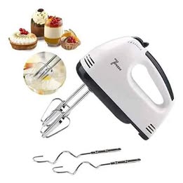Batidora Electrica de Mano Multiuso  7 Velocidades Pasteles Cocina Mezclador 260w