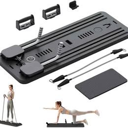 Tabla de Entrenamiento 7en1 Multifuncion Plegable Pilates Abdomen Reformador  Máquina de Ejercicio