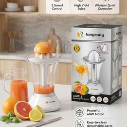 Exprimidor Extractor Eléctrico de Cítricos Multiuso 110v-210v 40w 0.6 Litros Naranja Limón Jugos
