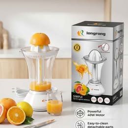Exprimidor Extractor Eléctrico de Cítricos Multiuso 110v-210v 40w 0.6 Litros Naranja Limón Jugos