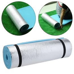 Aislante Colchoneta de Camping de Espuma Eva con Recubrimiento de Aluminio 500g 183x57cm