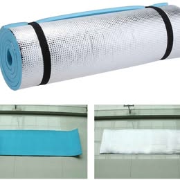 Aislante Colchoneta de Camping de Espuma Eva con Recubrimiento de Aluminio 500g 183x57cm