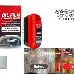Limpiador Protector de Parabrisas para Lluvia Neblina Empañó  Removedor de Película Auto Carro 120ml