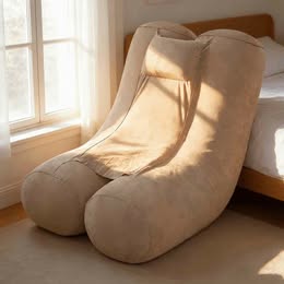 Sofa Perezoso Inflable Plegable Portable Multiuso Sillon Ergonómico 115x96x75cm