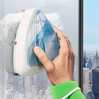 LIMPIADOR DE VENTADAS MAGNETICO CON INYECTOR DE AGUA CRISTALES EDIFICIO CASA DEPARTAMENTO RESTAURANT