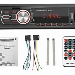 Radio Estéreo para Automóvil DIN Unico Audio Medios Digitales Bluetooth FM MP3 AUX USB SD TF