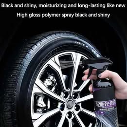 Abrillantador Cera de Goma para Mantenimiento de Neumáticos Caucho Auto Moto Bicicleta Camion 500ml