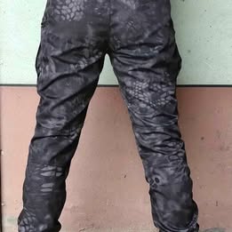 Pantalón Táctico Camuflaje Pitón Antidesgarres Repelente Agua Fuego Camping Senderismo Viajes